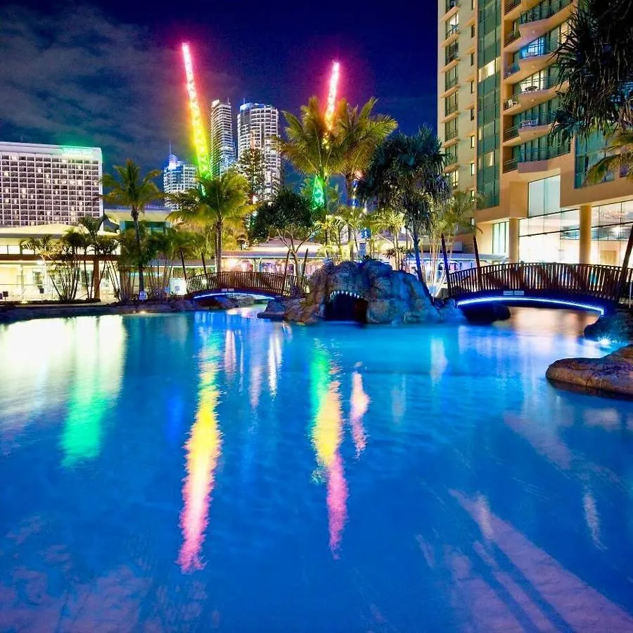 City Energy And Poolside Serenity At Surfers Gold Coast Apartment