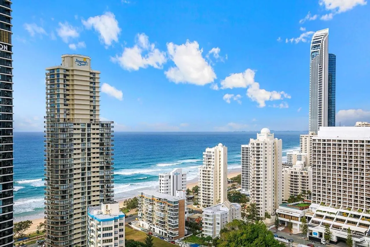 City Energy And Poolside Serenity At Surfers Gold Coast Apartment